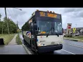 On Board NJ Transit 2018 MCI D4500CT on Route 553