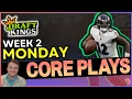 Preseason NFL DFS - TOP Monday Night Showdown Plays