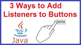 Java 3 Ways to add Listeners to Buttons