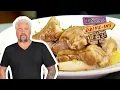 Guy Fieri Eats Smothered Turkey Chops in Atlantic City Diners Drive-Ins and Dives Food Network