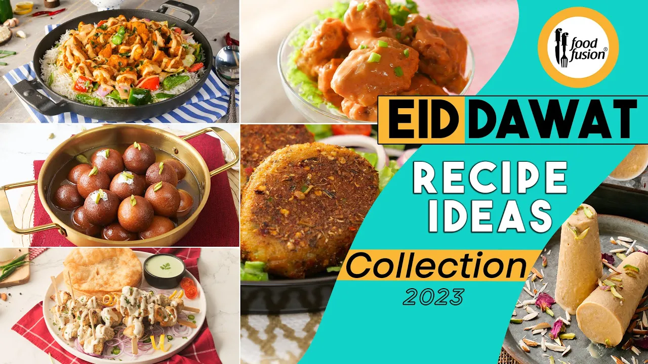 Eid Dawat Recipes Ideas Collection by Food Fusion