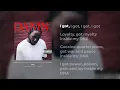 Kendrick Lamar - DNA. (Lyrics)