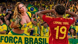 Brazilians will never forget 16 Years Old Lamine Yamal's performance in this match