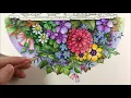 Worlds of Wonder Part FLOWERS AND LEAVES COLORING Chris Cheng