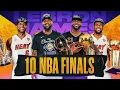 LeBron s Journey To 10 NBA FINALS