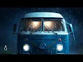 Download Lagu Heavy Rain On Campervan💧Black Screen | 12 Hours | Sleep In Series