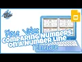 Place Value Comparing Numbers on a Number Line Template