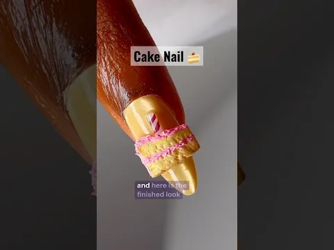 Temu Cake Nail !? π°π #nailart