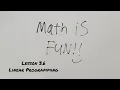 Lesson 3 6 Linear Programming