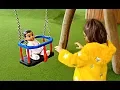 Lagu Fun Playground for Childrens - Swing and Long Slide