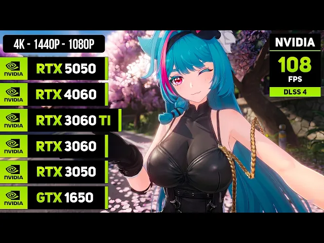 NTE: Neverness to Everness - RTX 5050, 4060, 3060 TI, 3060, 3050, GTX 1650