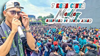 7 kata cinta medley berpisah di ujung jalan wawan tebe full penonton seni benjang mekar budaya