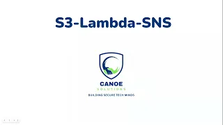 AWS Lambda Integration with S3 and SNS Streamlining Serverless Automation