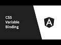 CSS Variable Binding In Angular