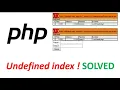 Notice Undefined index Id Error in PHP 100 Solution