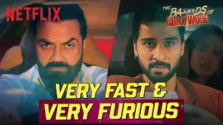 Bobby Deol Raghav Juyal S EPIC Car Chase Scene Ft Lakshya Sahher Netflix India 