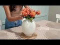 Rustic Farmhouse White Ceramic Vase Review 9 8 Inch