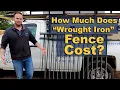 Wrought Iron Fence Cost in Kalamazoo Portage Kentwood MI