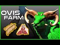 ARK Survival Evolved Ovis Farm Guide Best way to get Hide Mutton