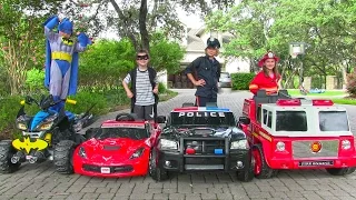Little Heroes 4 The Stealer The Fire Engine And The Batmobile  Little Heroes 4 The Stealer The Fire Engine And The Batmobile