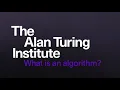 What is an algorithm