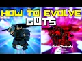 How To Evolve Guts Anime Adventures Where To Get Egg Of Sacrifice