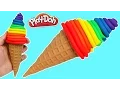 Download Lagu How to Make PLAY DOH Rainbow Swirl Ice Cream Cone!