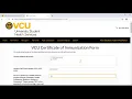 VCU Student Health Web Portal Tutorial