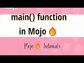 02 the fn main function in Mojo program Mojo tutorial