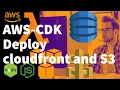AWS CDK Deploy React App with Cloudfront Certificate manager and S3 Bucket Stack