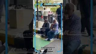 كمال أبورية من صلاة الجنازة على والد محمد رمضان 