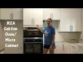 How To Install the IKEA Sektion High Cabinet with Oven and Micro Combo