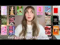 every book I've read this year (so far)