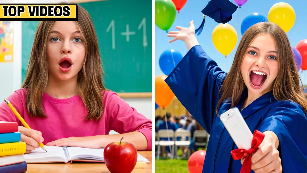 My Daughter Lived a FULL SCHOOL LIFE in 24 Hours | Jordan Matter