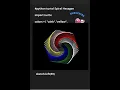 Draw Colorful Spiral Web Using Turtle Graphics in Python
