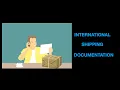 International Shipping Documentation