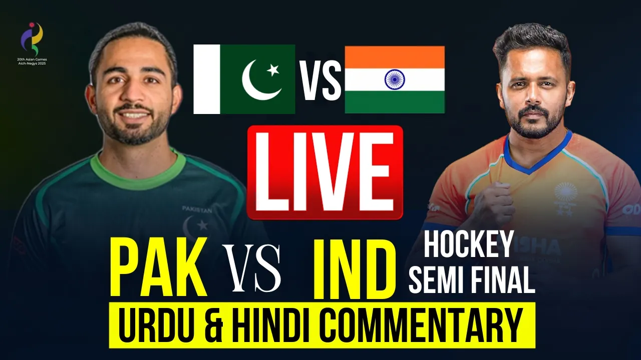 LIVE 🔴 PAK  vs  IND HOCKEY SEMI-FINAL 🔥 | After Volleyball & Cricket Wins | Asian Games 2026-10-01 12:06