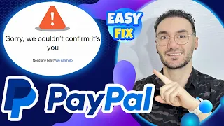 How to Fix Sorry We couldn t Confirm It s You Paypal Fix