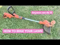 Tips tricks to edge and maintain your yard - Black Decker String Trimmer