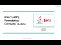 Understanding Parameterized Constructor in a Java