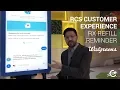 RCS Customer Experience Walgreens Rx Refill