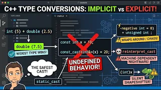 Stop Making These C Type Conversion Mistakes Implicit vs Explicit Casts
