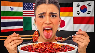 جربت احر الأكلات في العالم | ندمت ! 🔥