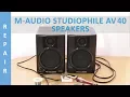 Lagu Repair of M-Audio Studiophile AV 40 Speakers