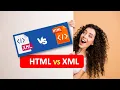 HTML VS XML XML HTML Difference between HTML and XML