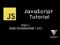 TAGALOG JavaScript Tutorial Part 1 - Basic Fundamentals 1 of 2