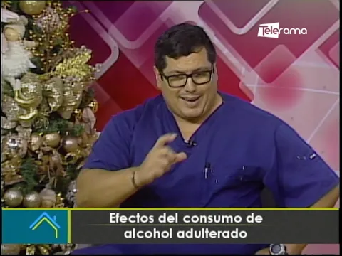 Efectos del consumo de alcohol adulterado