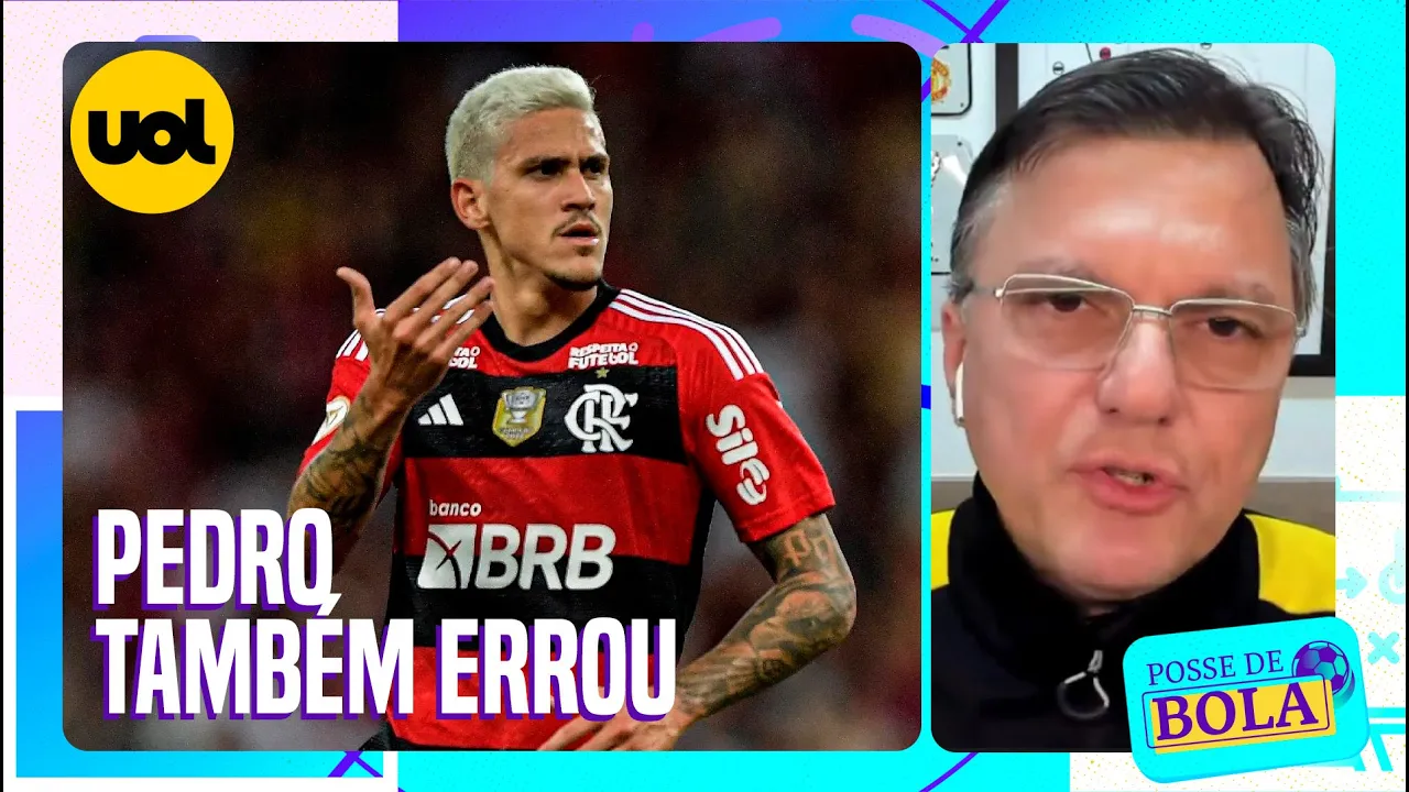 PEDRO ERROU, SÓ QUE FICOU EM SEGUNDO PLANO PELA AGRESSÃO, QUE FOI MUITO MAIS GRAVE, DIZ MAURO CEZAR
