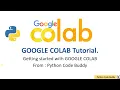 Google Colab Tutorial for Beginners Getting started with Google Colab How to use Google Colab