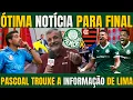 Lagu VAZOU AGORA ÓTIMA NOTÍCIA PARA TORCIDA DO PALMEIRAS PARA A FINAL  DA LIBERTA / NOTICIAS DO PALMEIRAS